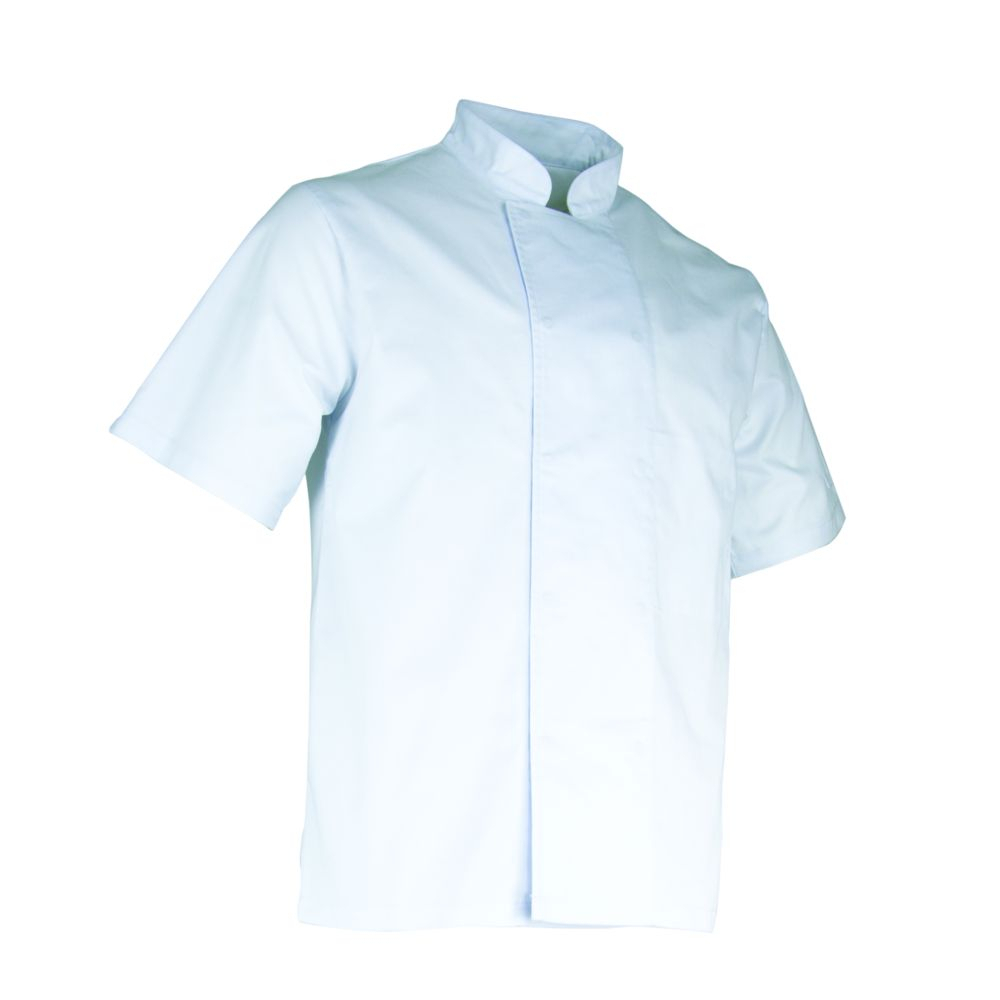 VESTE DE CUISINE AUBERGINE RECYCLEE