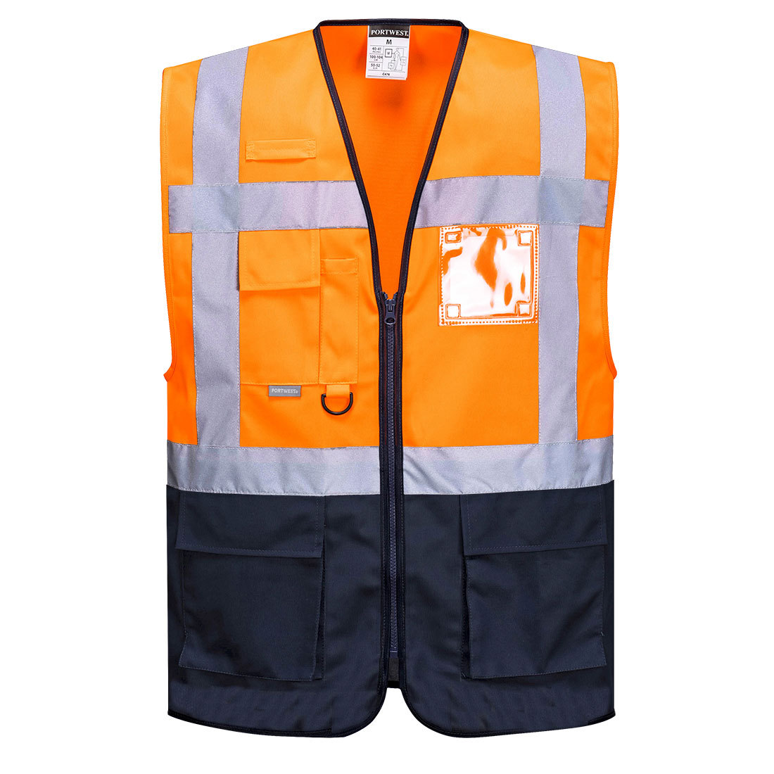 GILET WARSAW HAUTE VISIBILITÉ MULTIPOCHES