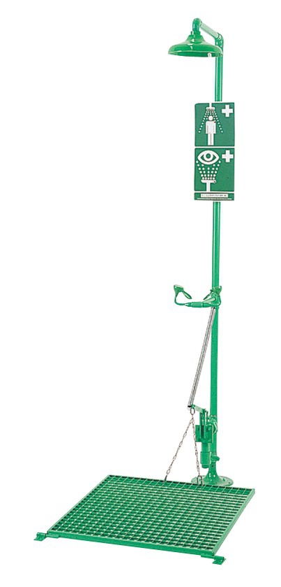 COMBINE DOUCHE LAVEUR D'YEUX ANTIGEL A PLATE FORME 8327 FP AXION&trade;