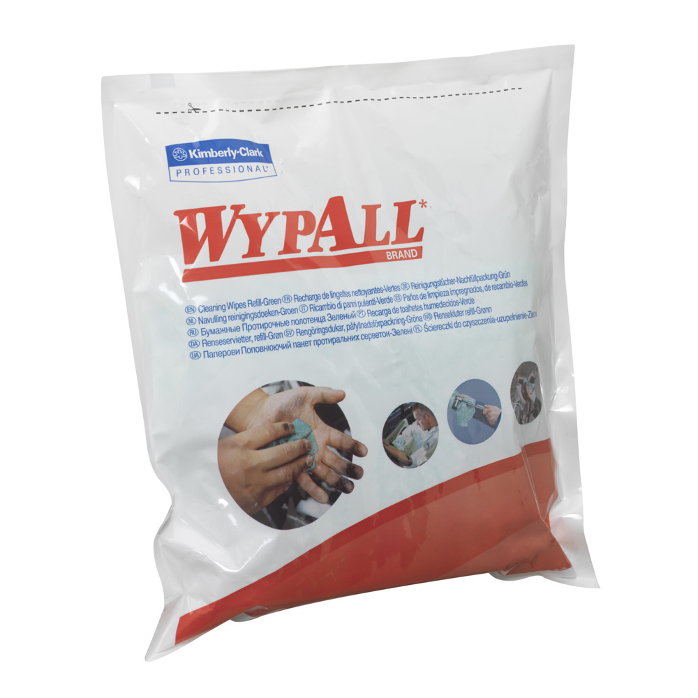 WYPALL® 7776 LINGETTES NETTOYANTES RECHARGE 75F (X6)