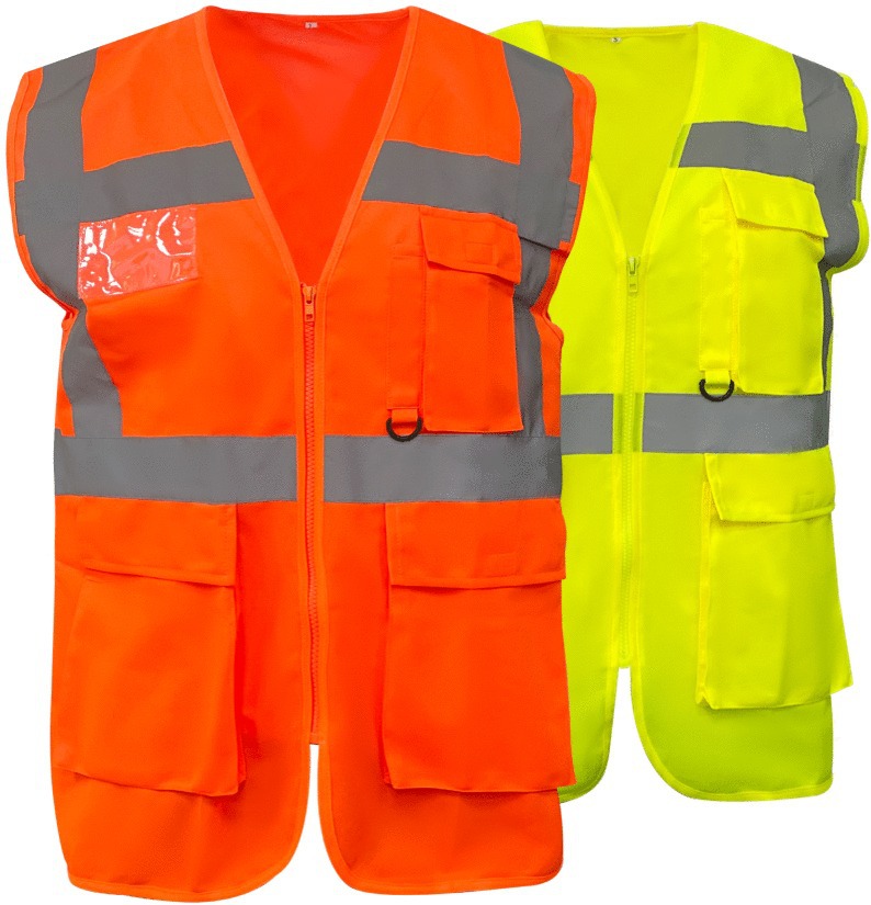 GILET HV LUMEN MULTIPOCHES RECYCLÉ
