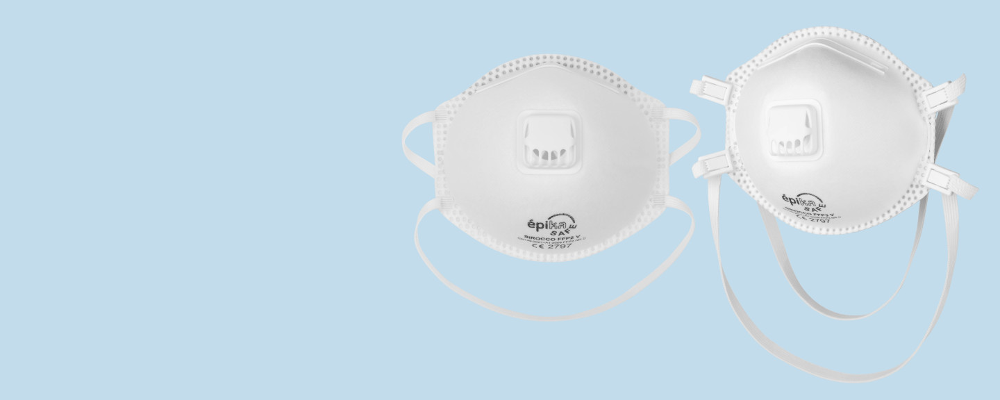 Masques respiratoires FFP Sirocco Epika Safe nouveaux-masques-respiratoire-epika-safe-sirocco-ffp