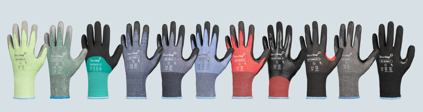 Gamme gants tricotés enduits Sécuritop coupure gamme-gants-tricotes-enduits-securitop-coupure